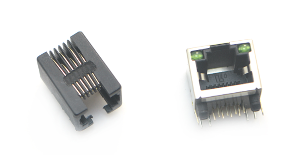 RJ11連接器與RJ45連接器的標準型號介紹！