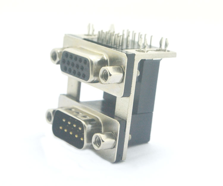 DR9公對(duì)HDR15母(5.08)19.05*8.0鎖4.8螺絲