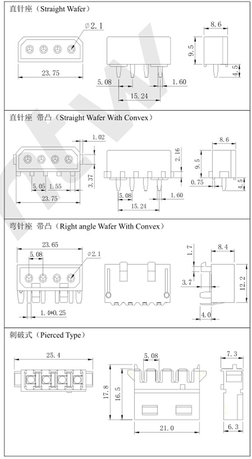 直針彎針座規(guī)格圖 直針彎針座規(guī)格圖