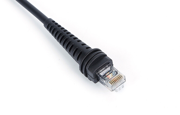 收款機(jī)連接線RJ45轉(zhuǎn)接頭 收款機(jī)<a href='/sataljx.htm' class='keys' title='點(diǎn)擊查看關(guān)于連接線的相關(guān)信息' target='_blank'>連接線</a>RJ45轉(zhuǎn)接頭