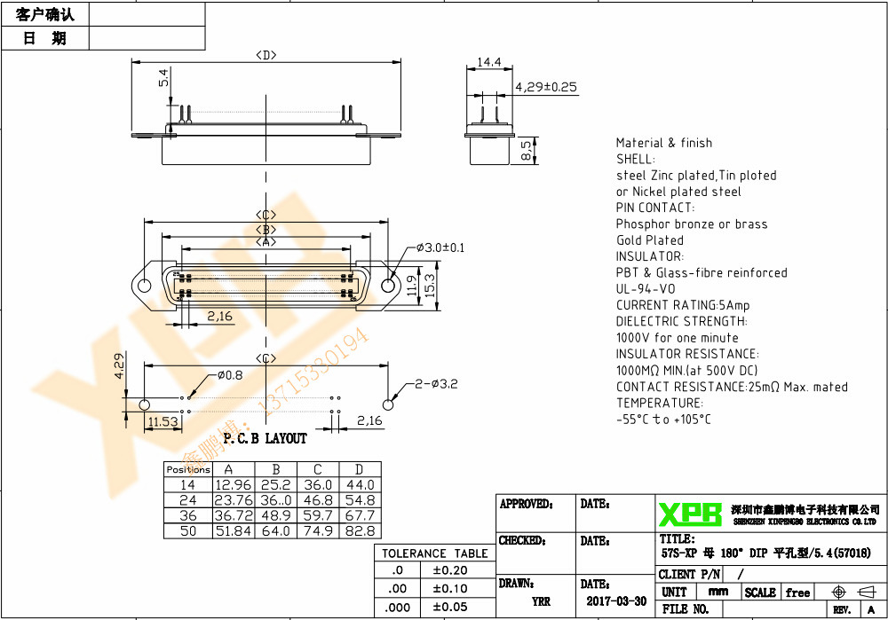 57S-24P 母頭 焊線式產(chǎn)品規(guī)格書 57S-24P 母頭 焊線式產(chǎn)品規(guī)格書