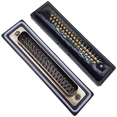 D-SUB-37P公頭180度插板式防水車(chē)針4.0mm(Z)卯釘 卯後殼 D-SUB-37P公頭180度插板式防水車(chē)針4.0mm(Z)卯釘 卯後殼