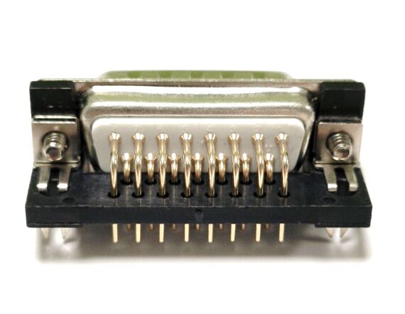 DMR-15P 公頭 鉚鎖 全金 車針連接器 DMR-15P 公頭 鉚鎖 全金 車針連接器