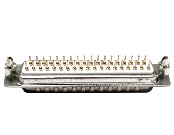 DMS 37P 公頭 車針 前鎖螺母 后鉚魚叉 白膠連接器