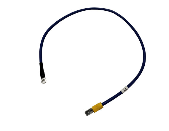 功率線 2H-OT端子5.5-4S+250T(公插片)+UL1015#12 L=420mm 功率線 2H-OT端子5.5-4S+250T(公插片)+UL1015#12 L=420mm