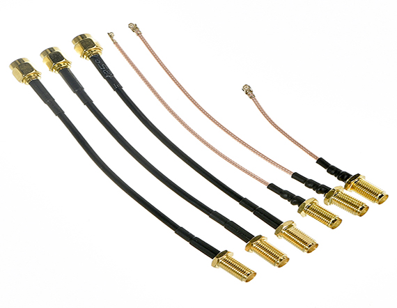 定制射頻同軸線組件 SMA 直式母頭 接 RGB178 電纜 定制射頻同軸線組件 SMA 直式母頭 接 RGB178 電纜