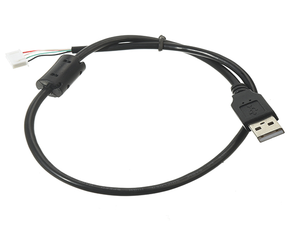 PH2.0轉P數(shù)據(jù)線觸摸USB四芯屏蔽線2725端子線 PH2.0轉P數(shù)據(jù)線觸摸USB四芯屏蔽線2725端子線